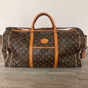 Vintage Louis Vuitton Duffle bag luggage LV Monogram